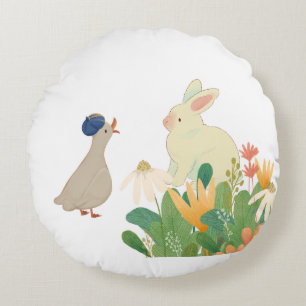 Almohada de Conejo y Pájaro del Bosque   Habitació