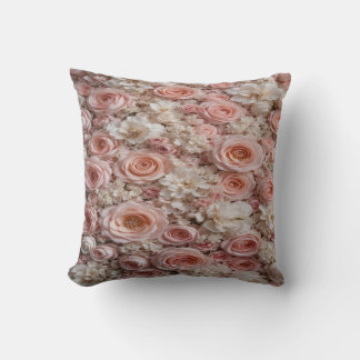 Almohada de confort floral rosa | Sueño suave