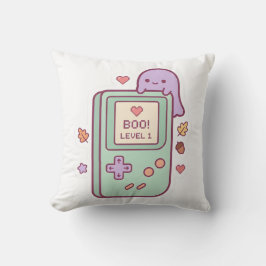 Almohada de consola de juegos fantasma Kawaii Past