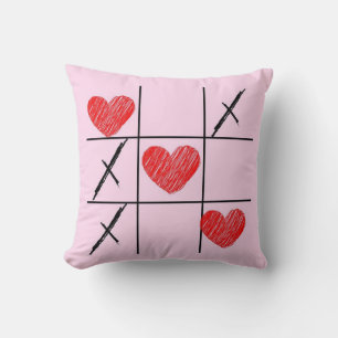 Almohada de Corazón de Arte para el Día de San Val