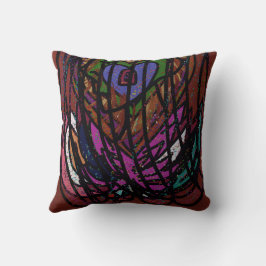 Almohada de Corazón Enjaulado