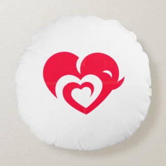 Almohada de Corazón Rojo 