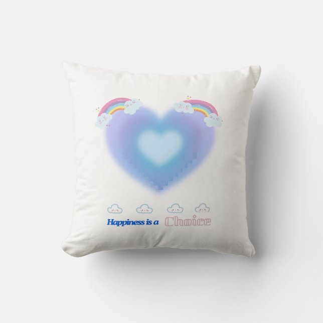 Almohada de corazón suave (Anverso)