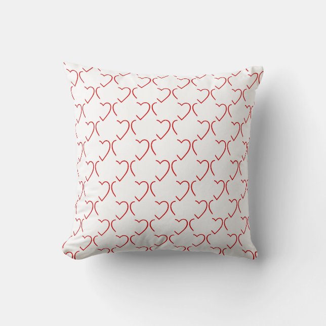 Almohada de Corazones de San Valentín (Anverso)