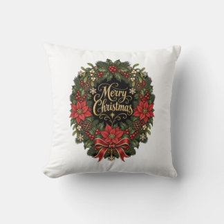 Almohada de corona de Navidad regalo elegante para