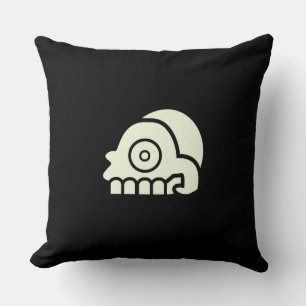 almohada de cráneo de dos lados