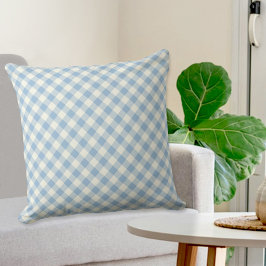 Almohada de Cuadro Azul