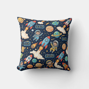 Almohada de cuenta atrás del cohete – Patrón de co