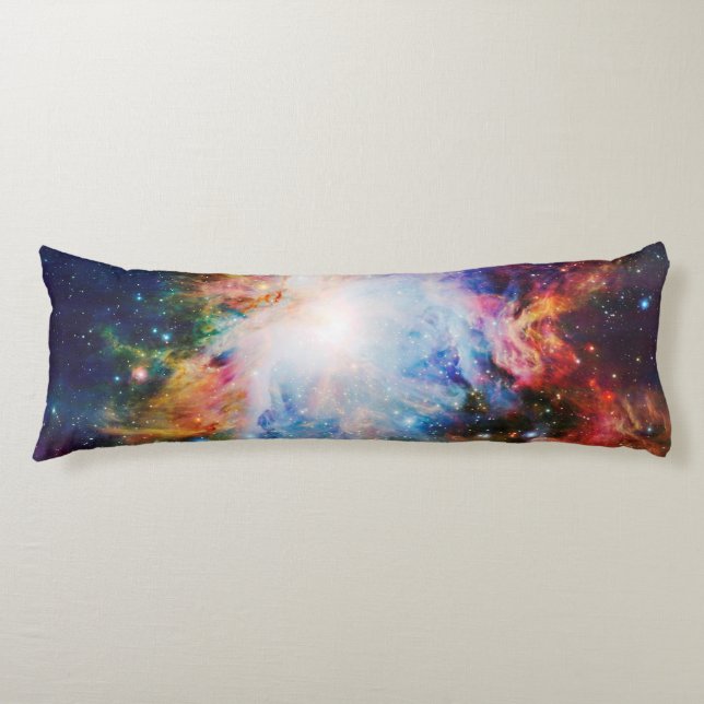 Almohada de cuerpo con estampado de galaxia de neb (Anverso)