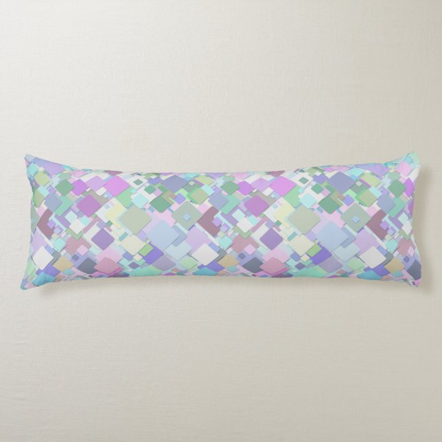 almohada de cuerpo cuadrado pastel (Anverso)
