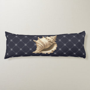 almohada de cuerpo de conchas marinas costeras/de