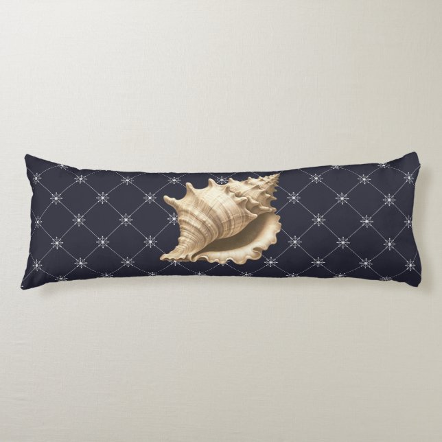 almohada de cuerpo de conchas marinas costeras/de  (Anverso)