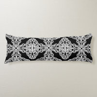 almohada de cuerpo de cruz celeste