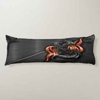 Almohada de cuerpo de dragón espectral (51 cm x 13