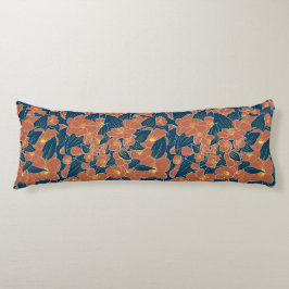 Almohada de cuerpo floral de otoño - Decoración ac