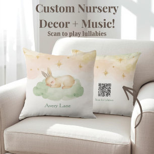 Almohada de Cuna Sleeping Bunny con Código QR de N