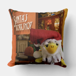 Almohada de Danny Duck Santa Navidad