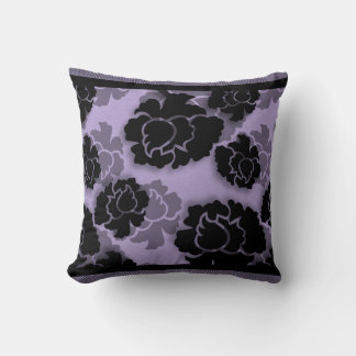 Almohada de decadación floral poco aguda, Lilac