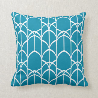 Almohada de Deco Windows (azul coralino)