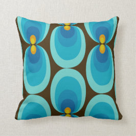 almohada de decoración de tonos Mid Century Mod