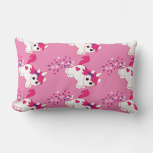 Almohada de decoración de unicornio para guardería