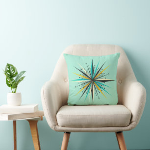 Almohada de decoración estelar moderna de mediados