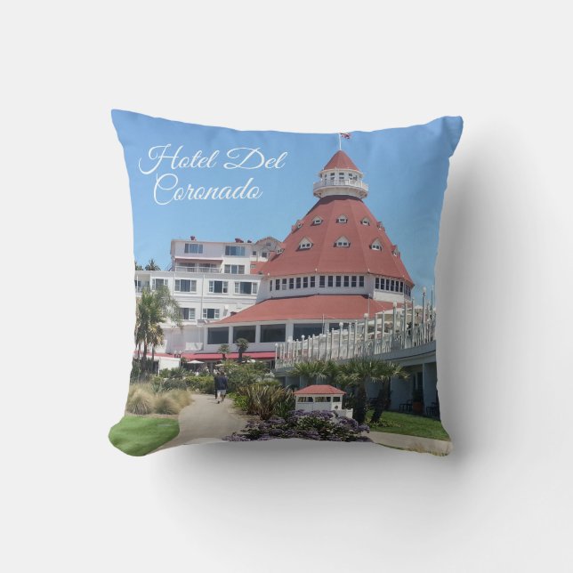 Almohada de Del Coronado del hotel (Anverso)