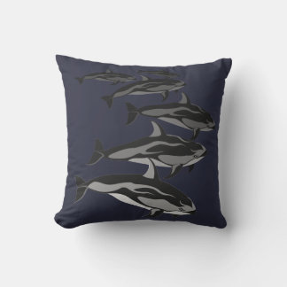 Almohada de delfín Almohadas decorativas de delfín