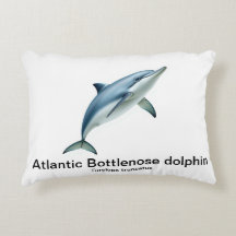 almohada de delfín mular