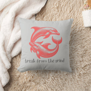 Almohada de delfines