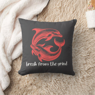 Almohada de delfines