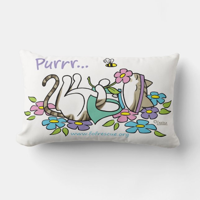Almohada de Derecho - de Purrr (Anverso)