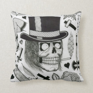 almohada de destello del tatuaje