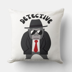 Almohada de Detective Gorila – Almohada de lanzami