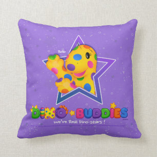 Almohada de Dino-Buddies™ - logotipo 2 de la