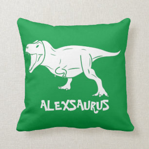 Almohada de dinosaurio personalizada, regalo para 