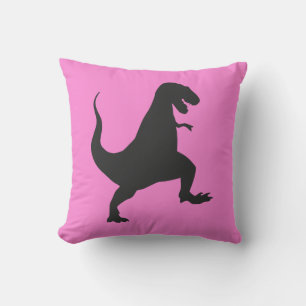 Almohada de Dinosaurio Rosa