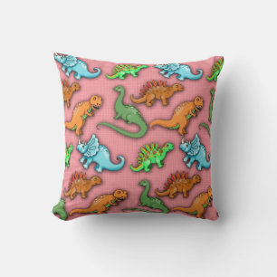 Almohada de Dinosaurios Lindos para Niños