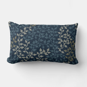 Almohada de diseñador Navy Azul