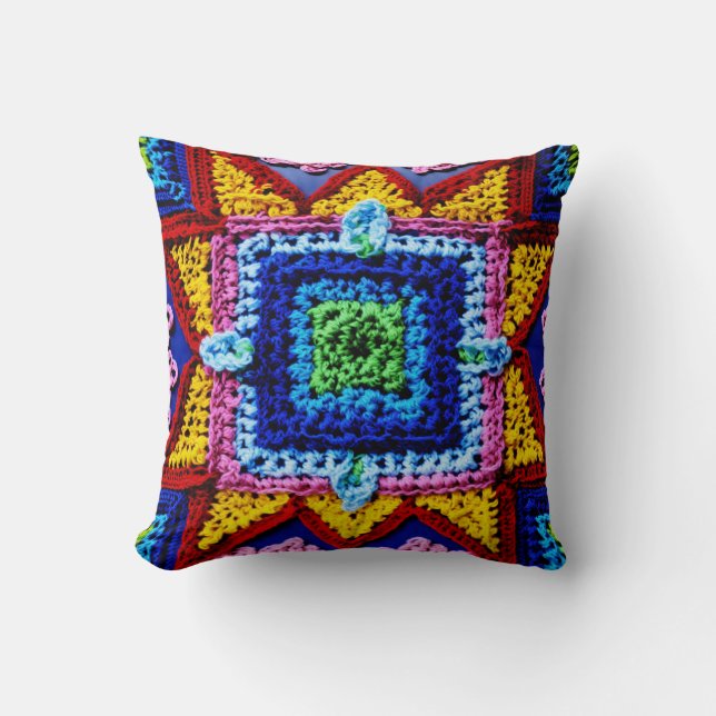 almohada de diseño de artesanías (Anverso)