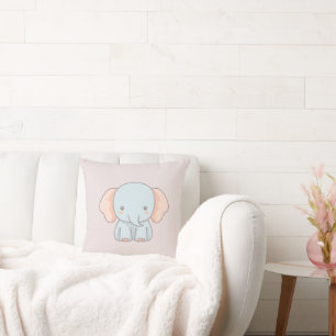 Almohada de diseño de elefante lindo