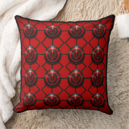 almohada de diseño de escudo munkus/almohada de es