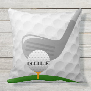 almohada de diseño de golf al aire libre