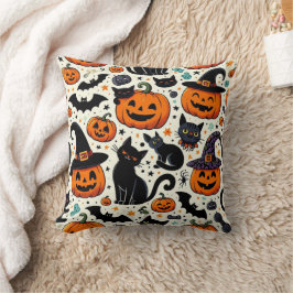 almohada de diseño de halloween