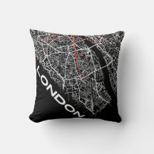Almohada de diseño de Londres