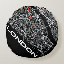 Almohada de diseño de Londres