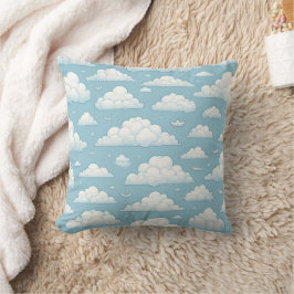 almohada de diseño de nube