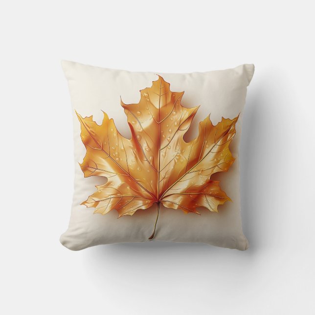 Almohada de diseño de otoño (Anverso)
