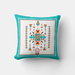 Almohada de diseño nativo