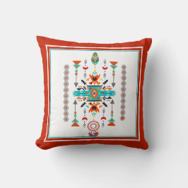 Almohada de diseño nativo